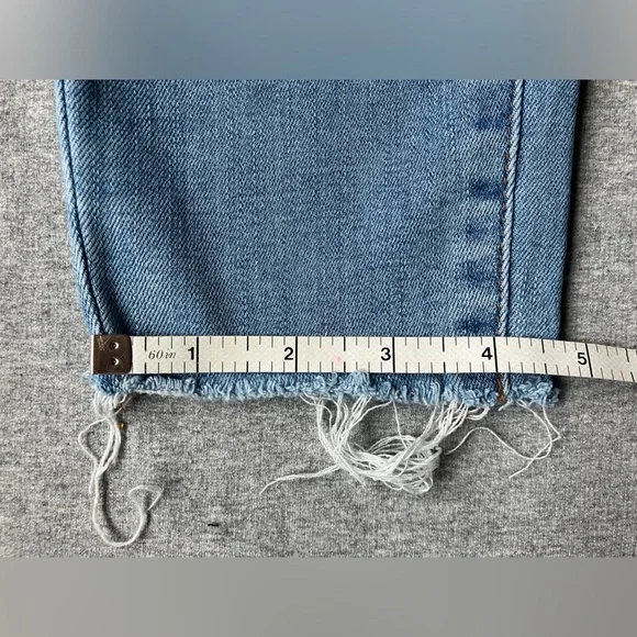 J Crew Mercantile Jeans - Women's Size 26 - Light Wash - Raw hem - Picture 15 of 16